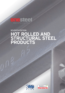 Seventh Edition Hot Rolled and Structural Steel Products