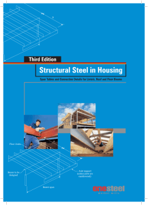 Structural Steel in Housing