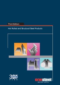Third Edition Hot Rolled and Structural Steel Products