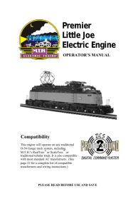Premier Little Joe Electric Engine