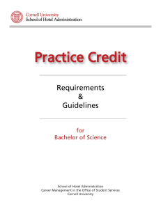 Practice Credit Guidelines Cover Page.indd