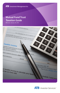 Mutual Fund Trust Taxation Guide
