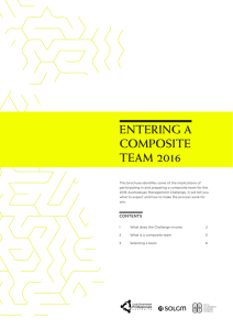 Composite Teams - 2016 Australasian Management Challenge