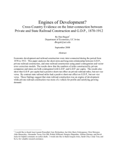 Engines of Development?