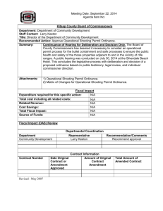 Contract Review Sheet - Kitsap County Government