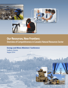 Our Resources, New Frontiers - Ressources naturelles Canada