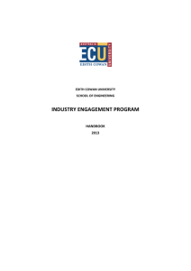 Industry Engagement Program Handbook 2013