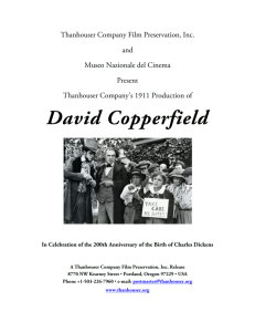 David Copperfield DVD Press Kit