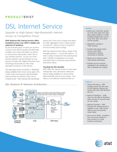 DSL Internet Service - AT&T Business Services