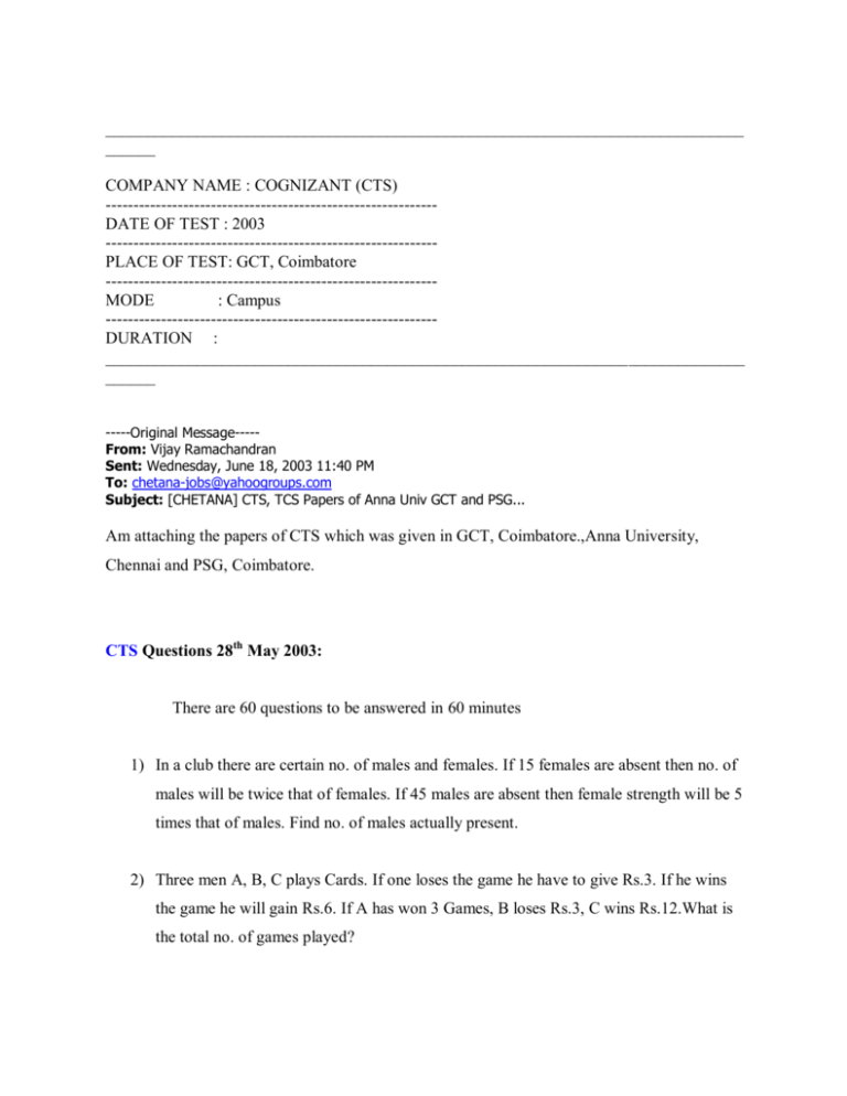 Cognizant Technology Solutions Paper5 