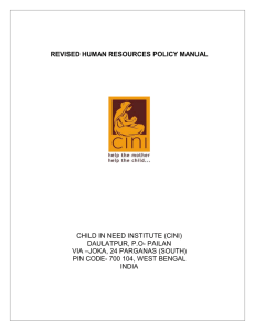 Human Resource Policy