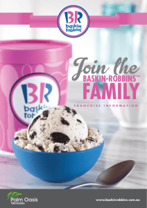 Join the - Baskin Robbins
