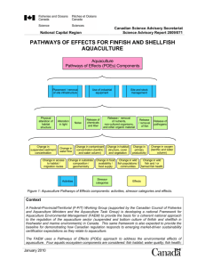 Pathways of Effects for Finfish and Shellfish Aquaculture