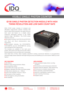 visible single-photon counter