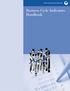 Business Cycle Indicators Handbook