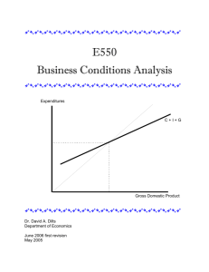 business conditions analysis