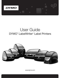 LabelWriter Printer User Guide