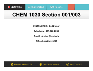 CHEM 1030 Section 001/003