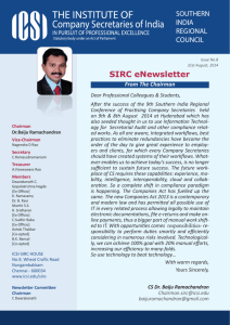 SIRC eNewsletter