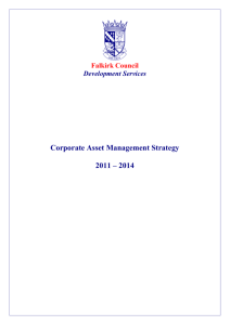 Corporate Asset Management Strategy