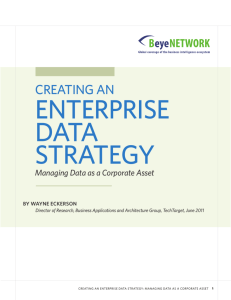 Creating an Enterprise Data Strategy