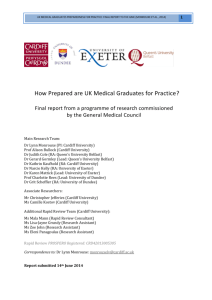How prepared are UK medical graduates for practice?