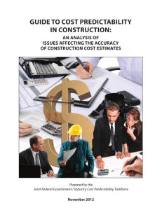 Guide to Cost Predictability in Construction