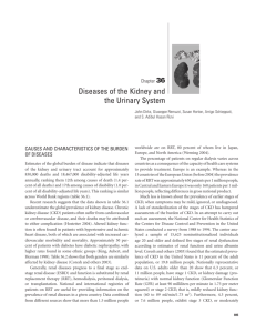 Diseases of the Kidney and the Urinary System