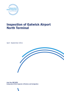 Inspection of Gatwick Airport North Terminal