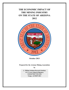 the economic impact - Arizona Mining Association
