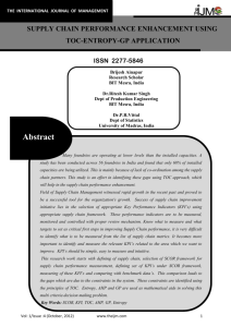 Abstract - The International Journal of Management