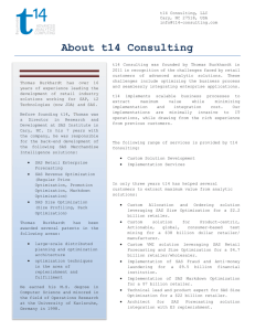 About t14 Consulting