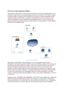 Overview of the proposed solution