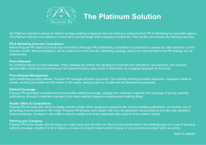 The Platinum Solution