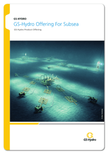 GS-Hydro Offering For Subsea
