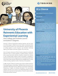 University of Phoenix - Online Learning Consortium