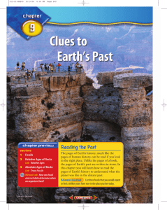 Chapter 9: Clues to Earth's Past