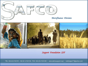 Support Foundation SSF Microfinance Division