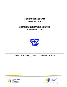 OUC Liability Insurance Policy Outline