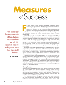 Measures of Success - University of Newcastle