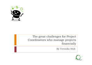The great challenges for Project Coordinators who manage projects