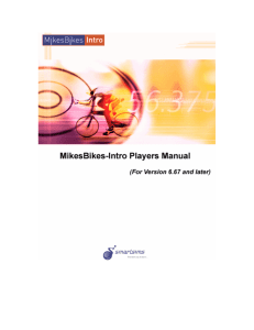 MikesBikes-Intro Players Manual