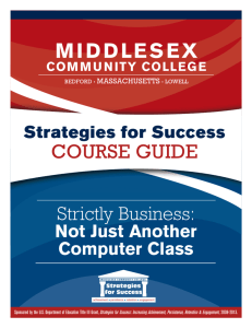 Strictly Business - Middlesex Community College