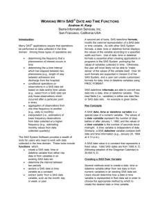 working with sas ® date and time functions