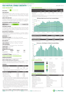 OLD MUTUAL STABLE GROWTH FUND