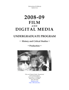 film digital media - Film and Digital Media