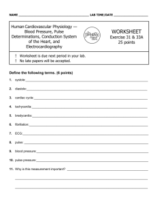 PhysioEX Worksheet