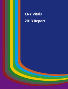 CNY Vitals 2013 Report - Maxwell School