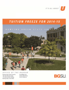 Tuition & Fee Brochure 2014-2015