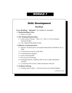 MODULE 7 Skills Development